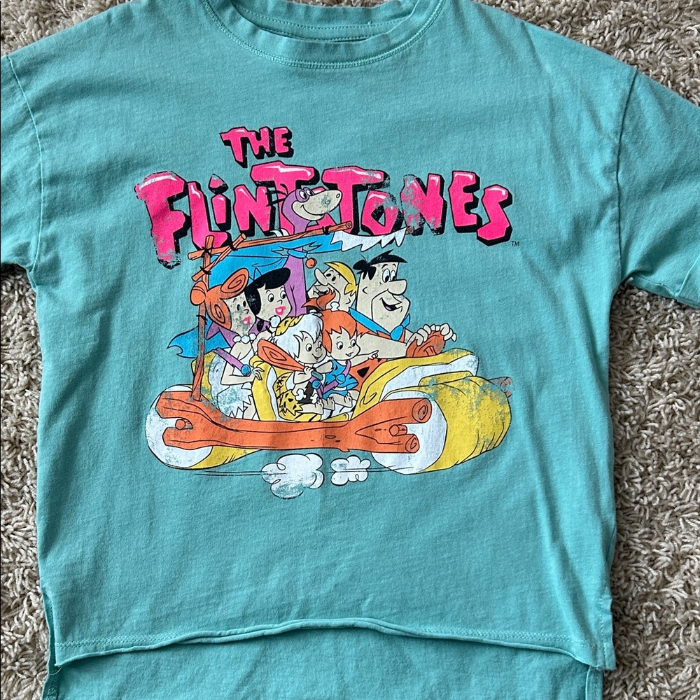 Like new Zara Flintstones Graphic Tee -  Size 8